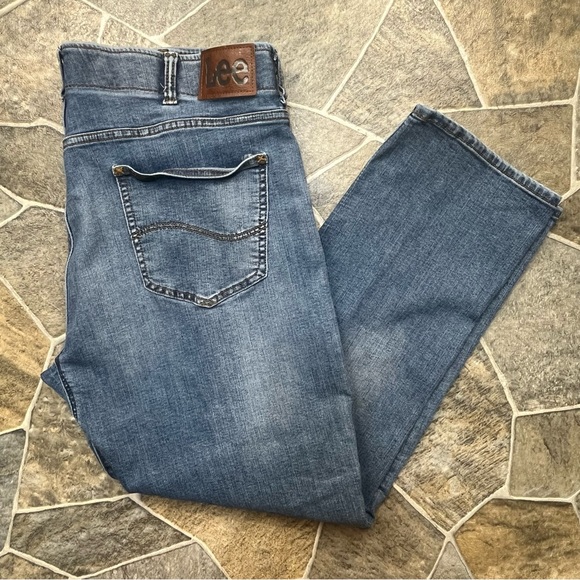Lee Performance Series Extreme Motion Jeans Uomo | Gamba Dritta Tapered, Vita Media, Mayday, 30W X 30L